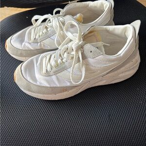 Superga White Platform Sneakers - Clean Minimal Style